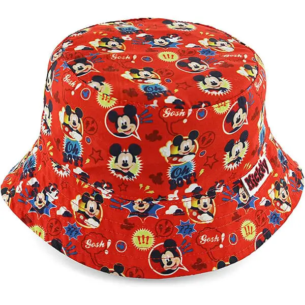 Mickey mouse red bucket hat