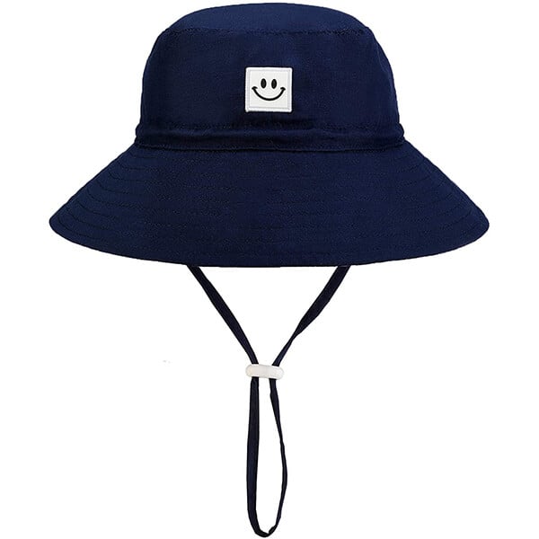 Smile face baby bucket hat