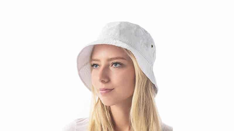 White Bucket Hats