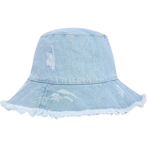 Trendy washed cotton bucket hat