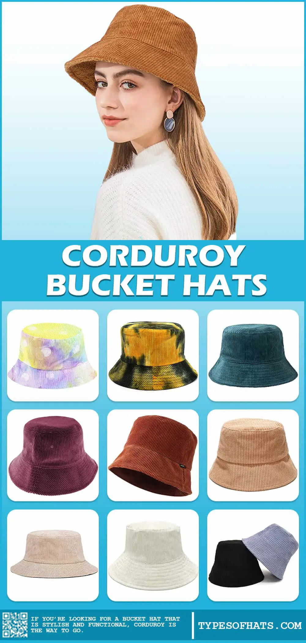 best corduroy bucket hat