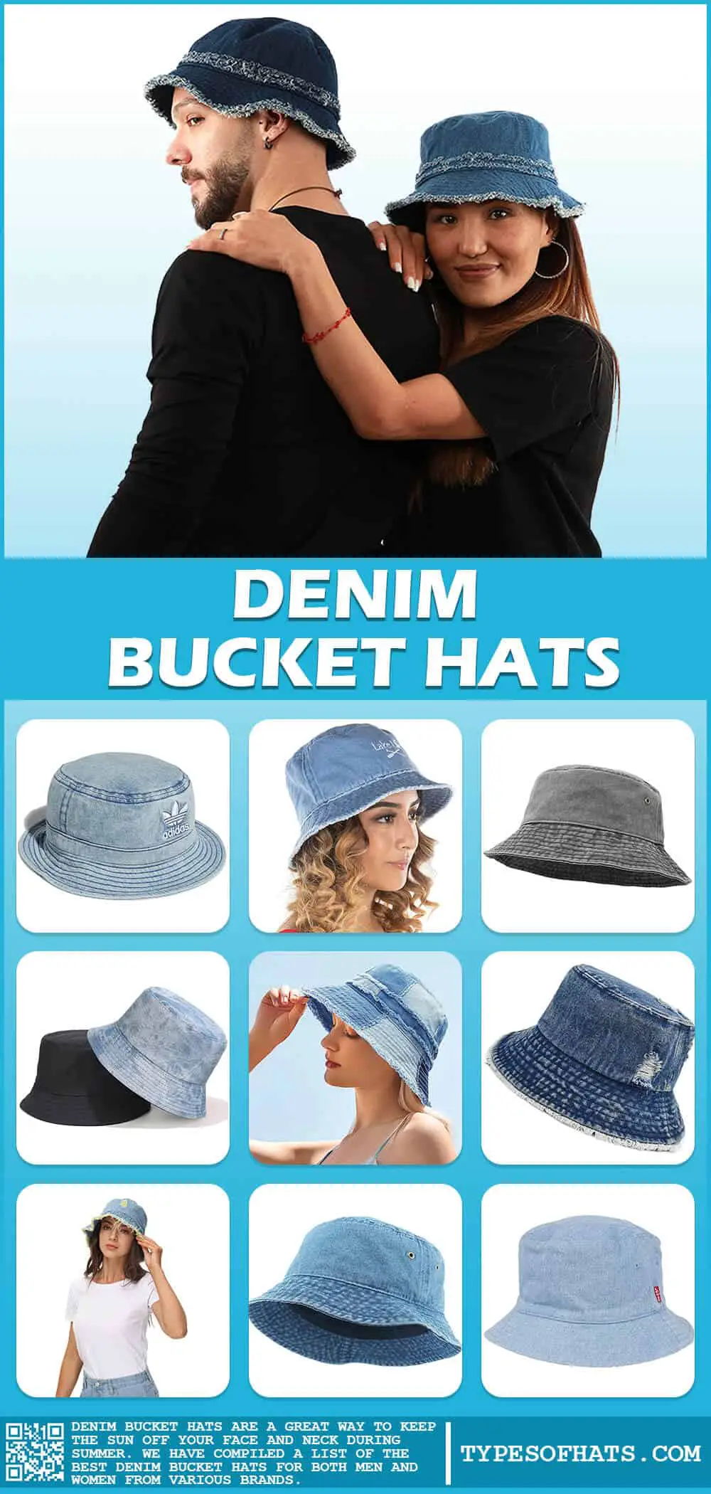 best denim bucket hat
