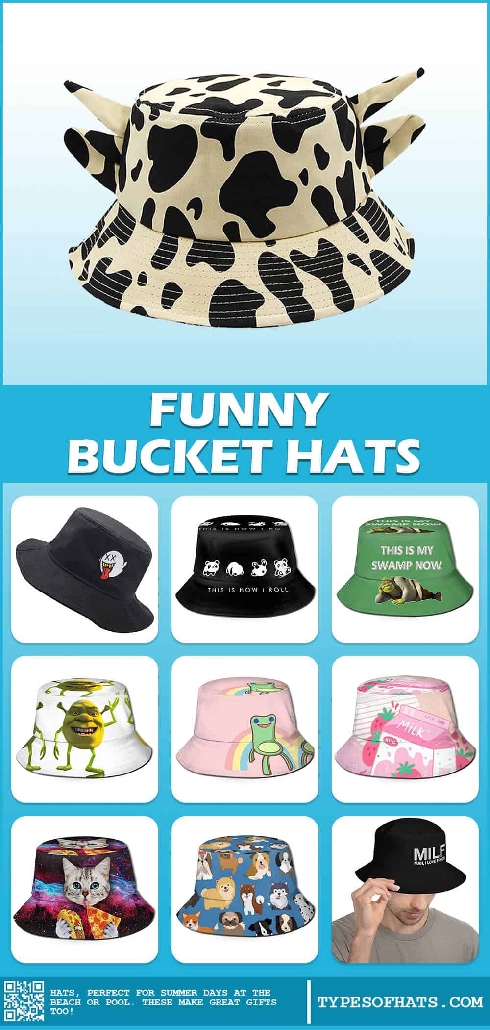 best funny bucket hats