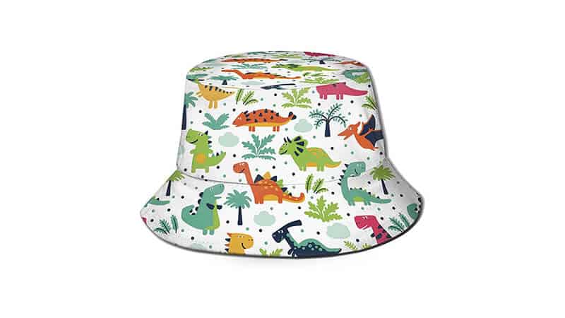 Dinosaur Print Bucket Hat