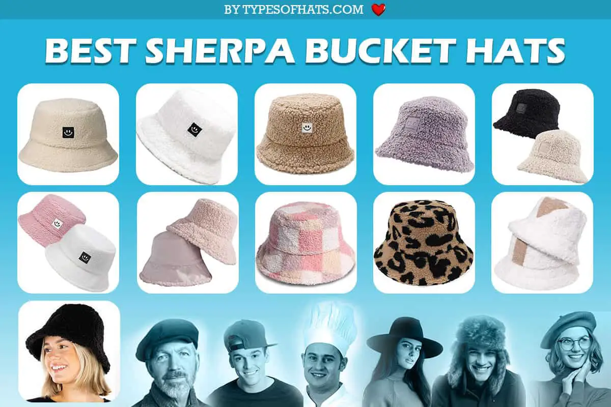 sherpa bucket hats