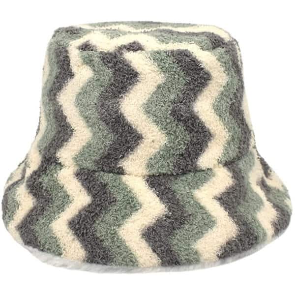 Streetwear striped winter hat