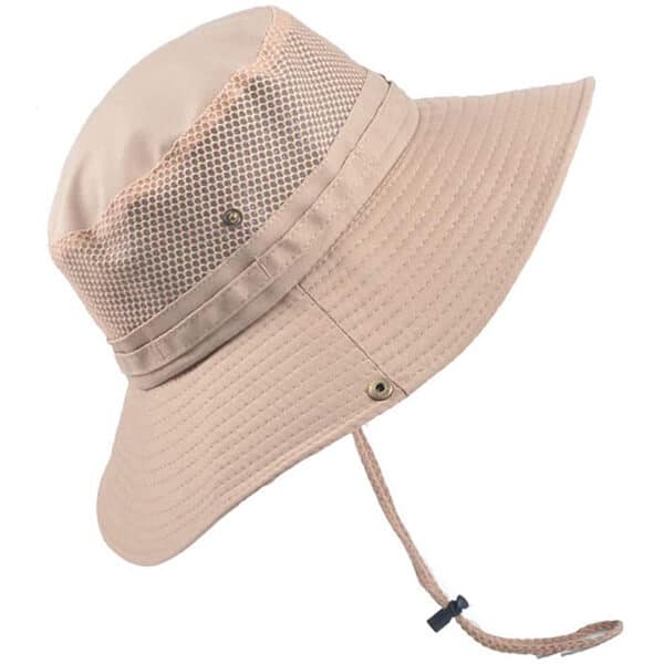 Breathable mesh bucket hat