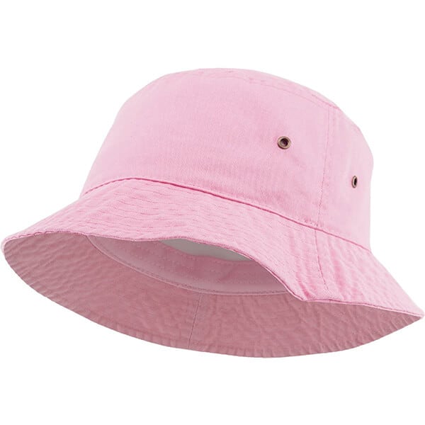 Washed cotton bucket hat