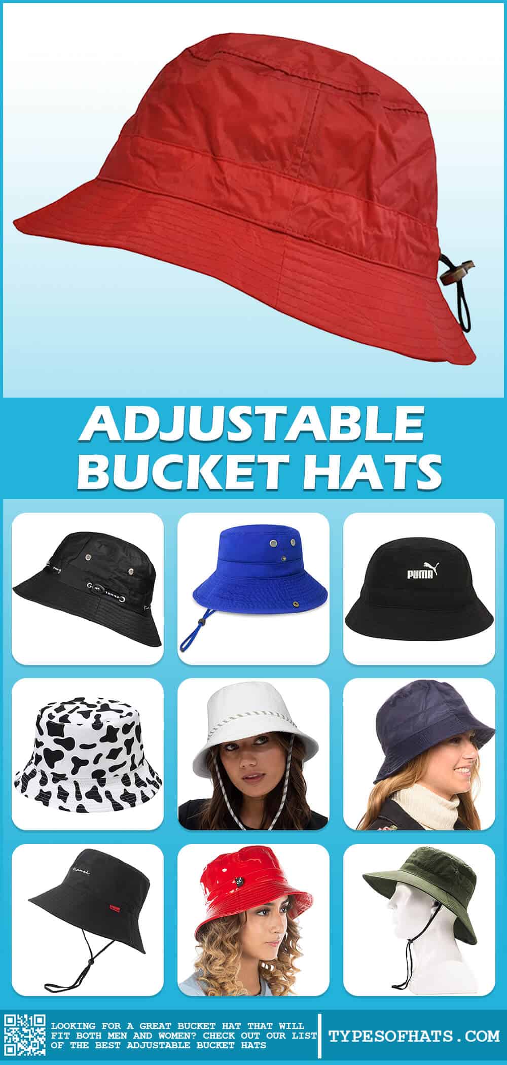 best adjustable bucket hats