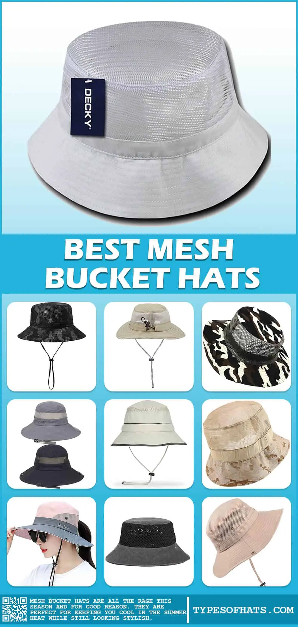 best mesh bucket hats