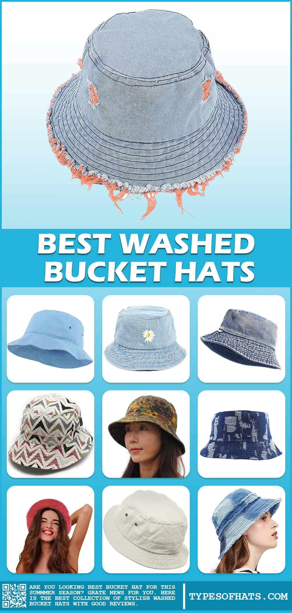 best washed bucket hat