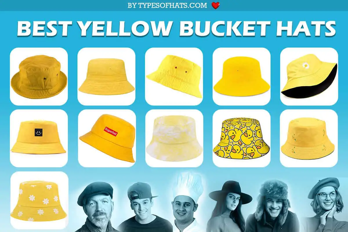 best yellow bucket hat