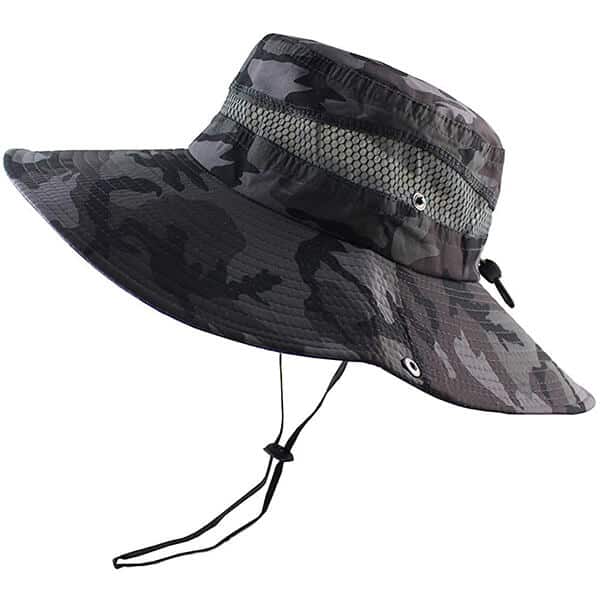 Breathable Wide Brim Boonie Hat Outdoor
