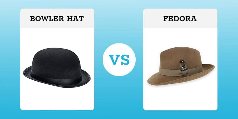 bowler hat vs fedora
