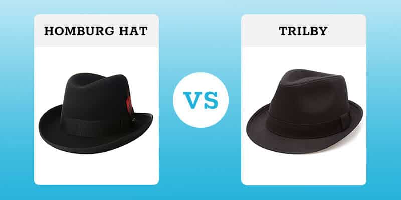 homburg hat vs trilby