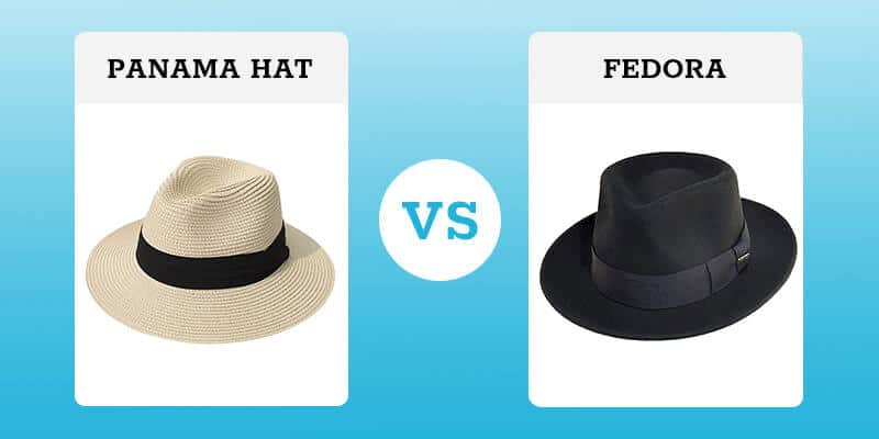 panama hat vs fedora