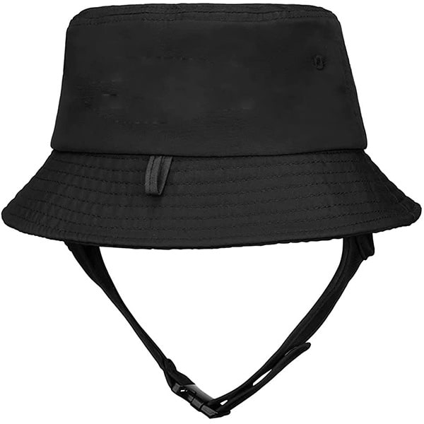 Unisex surf cap with a strap