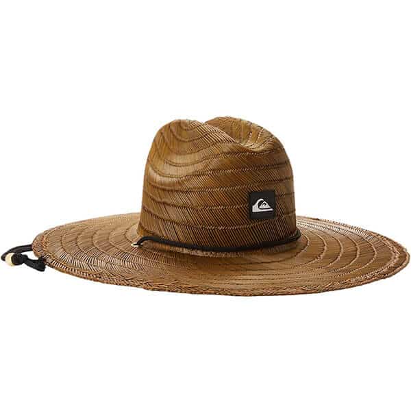 Quiksilver Wide Brim Straw Lifeguard Hat