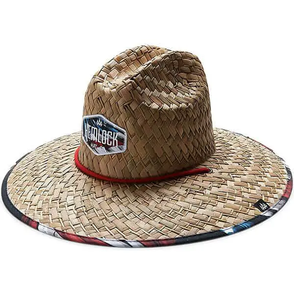 Hemlock Hat Co Straw Lifeguard Hat