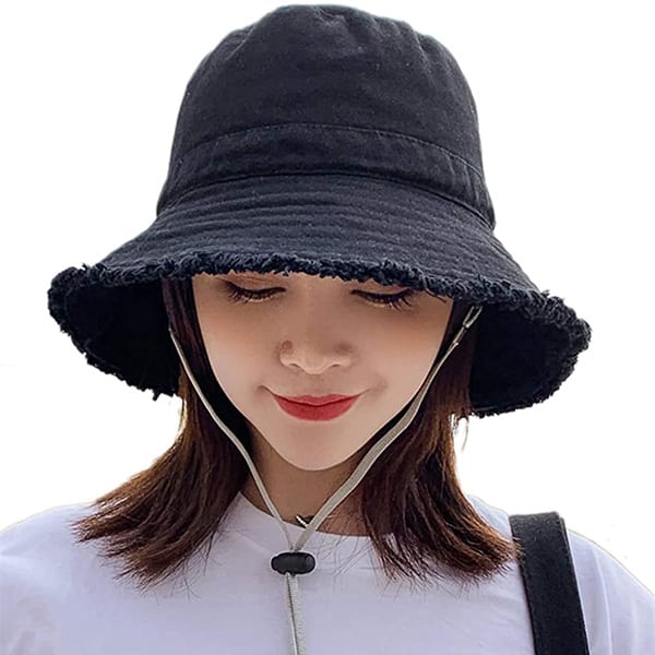 Floppy brim sun hat for women