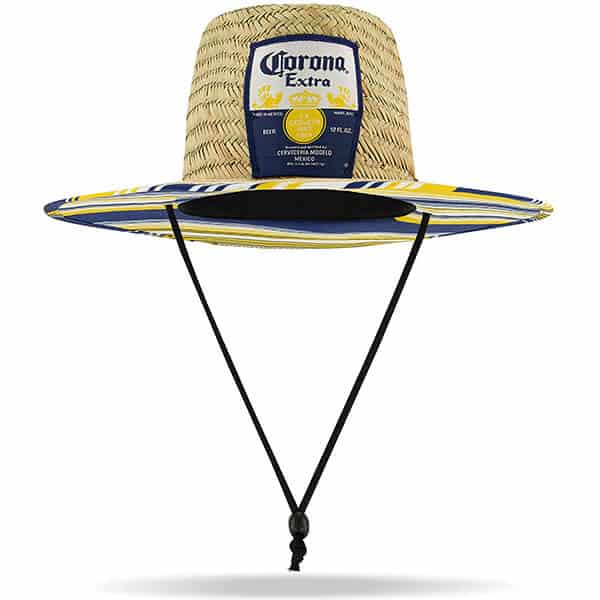Men's corona extra straw sun hat