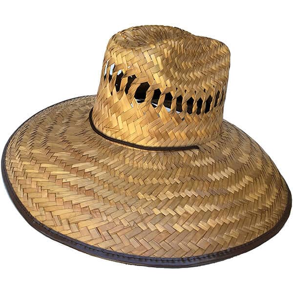 Natural straw lifeguard safari hat