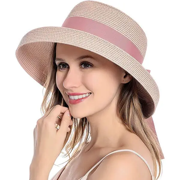 Vintage women's straw hat