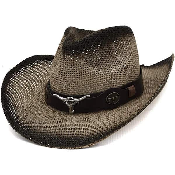 Retro western cowboy hat