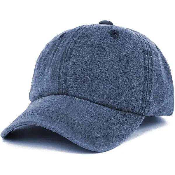 Pigment dyed unstructured cap