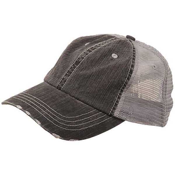 Low profile special cotton mesh cap