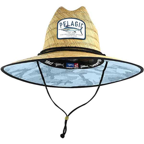 Stylish fishing straw hat