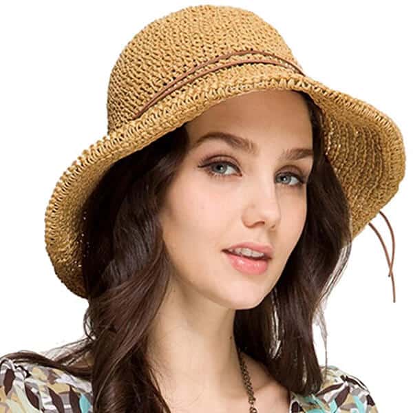Stylish women's straw hat