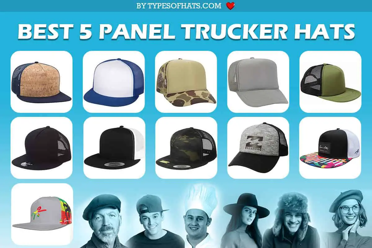 best 5 panel trucker hats