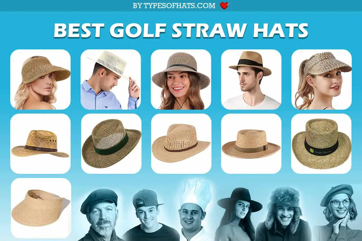 best golf straw hats
