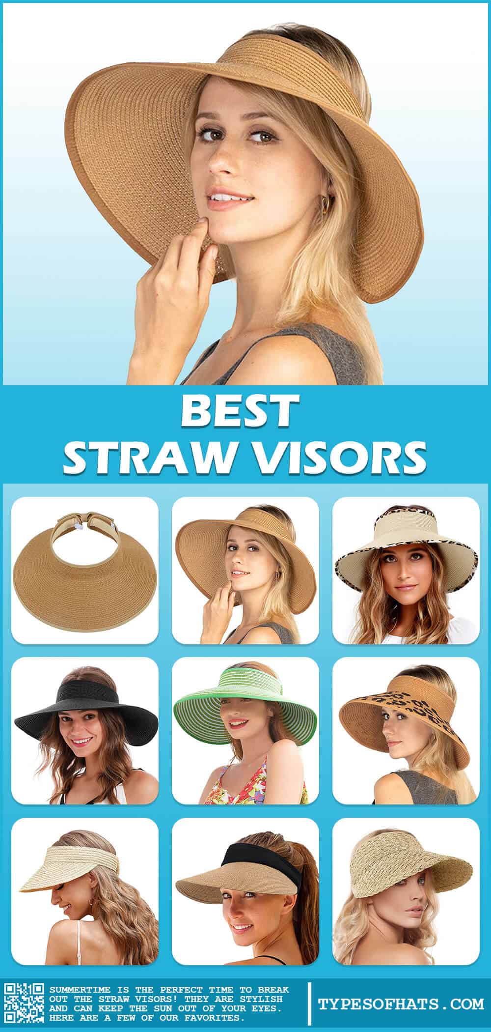 best straw visor