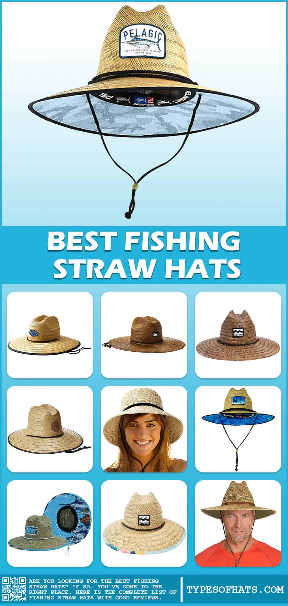 fishing straw hats