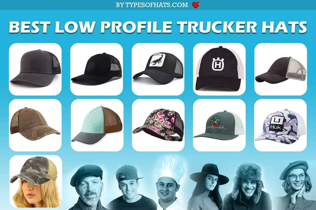 low profile trucker caps
