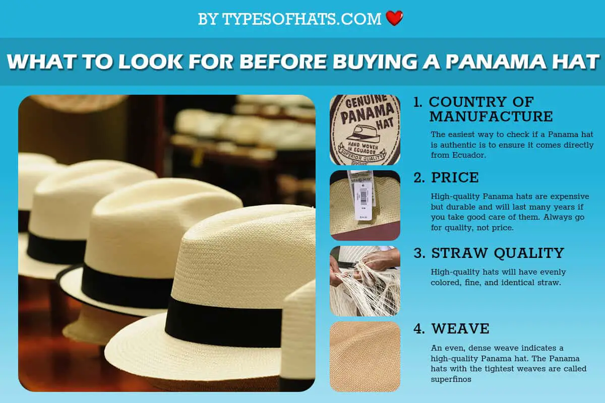 before buy panama hat