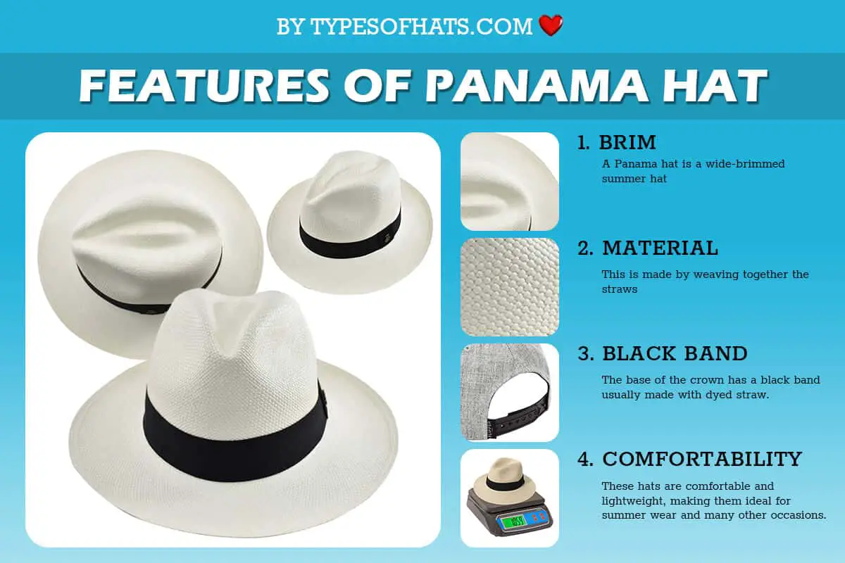 features of panama hat